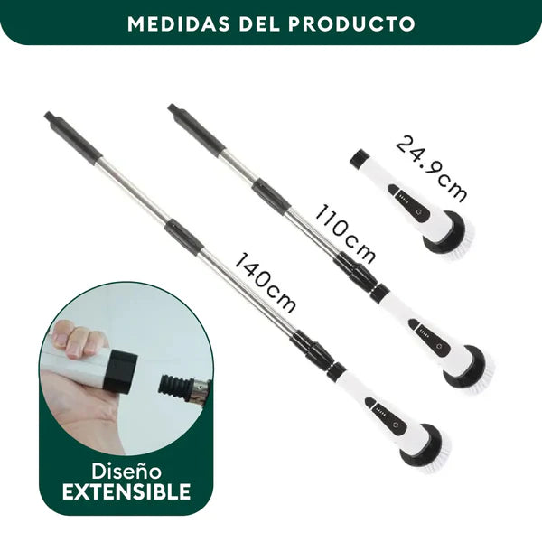 Cepillo de Limpieza Eléctrico Inalámbrico