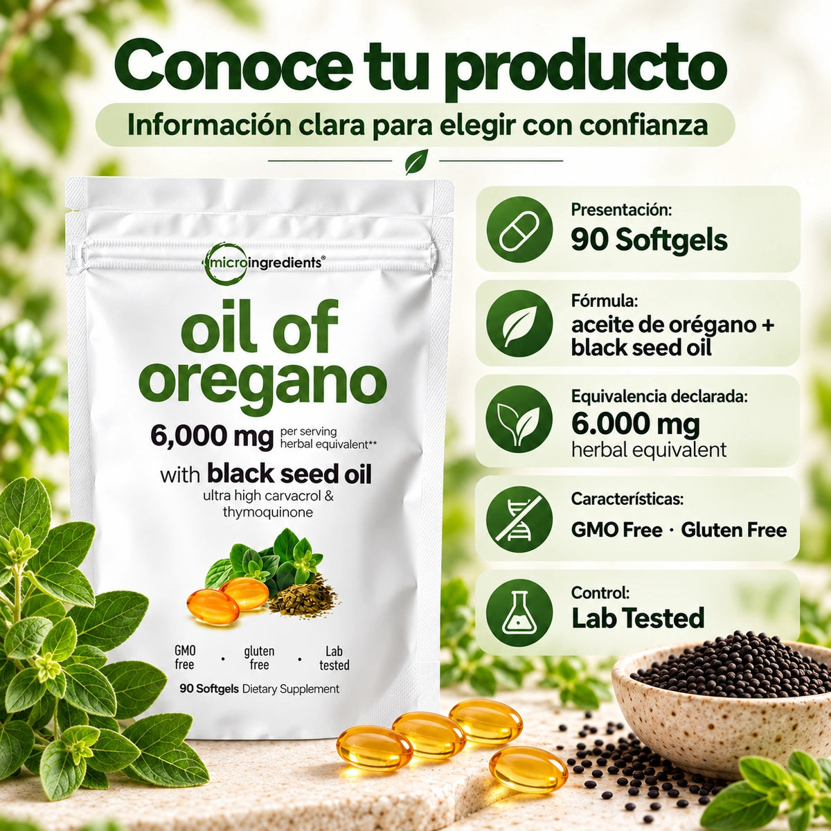 OIL OF OREGANO hasta 50% Dcto.
