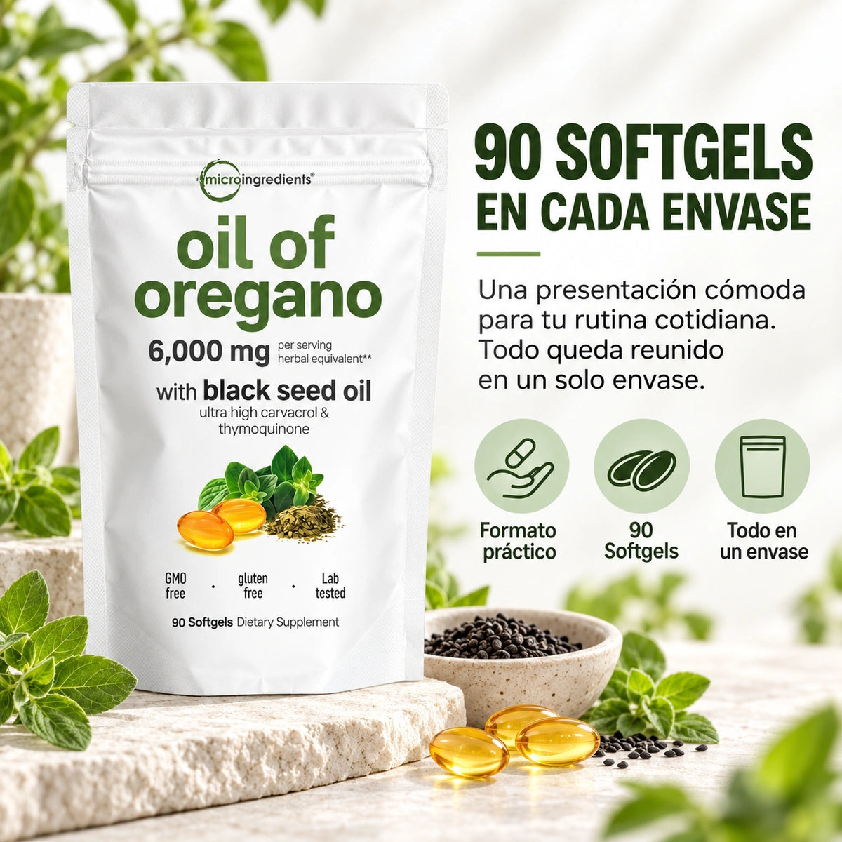 OIL OF OREGANO hasta 50% Dcto.