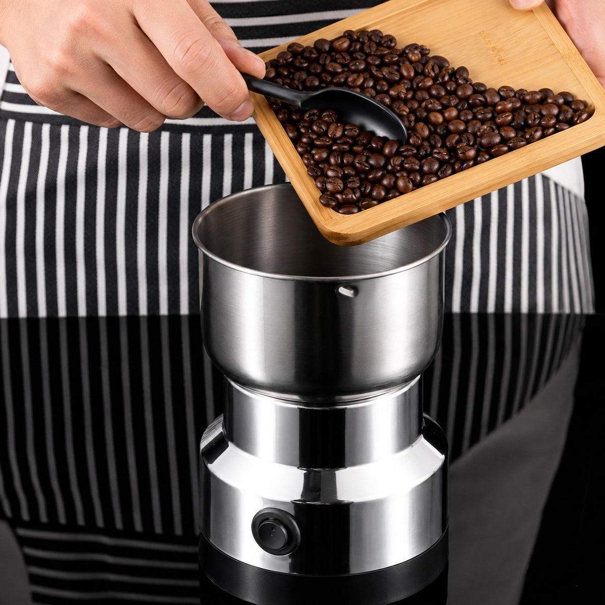 PACK DE MOLINILLOS ELECTRICOS PARA CAFE, ESPECIAS Y SEMILLAS
