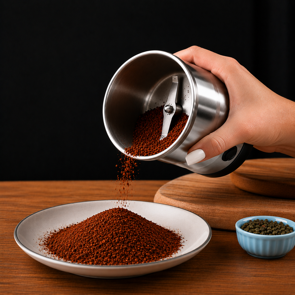PACK DE MOLINILLOS ELECTRICOS PARA CAFE, ESPECIAS Y SEMILLAS