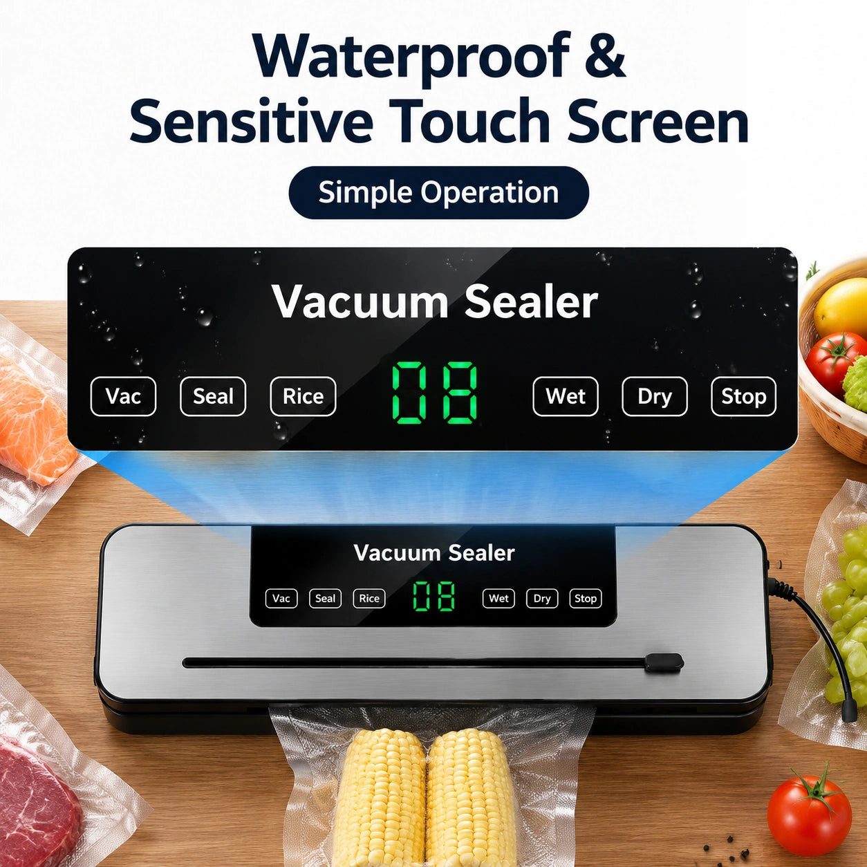 Máquina Selladora al Vacío para Alimentos