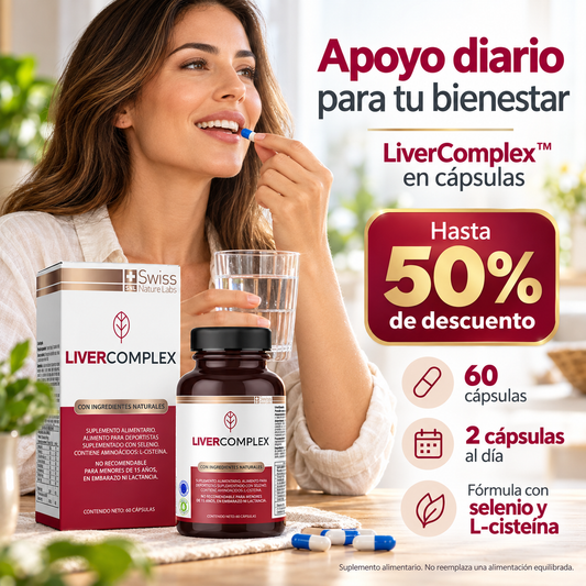 LiverComplex™ Depurador de Hígado Hasta 50% OFF