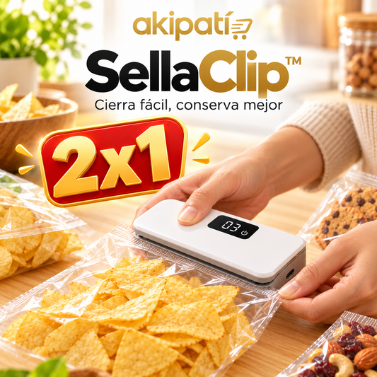 SellaClip™  Mini Selladora USB    Aprovecha el 2x1 !!