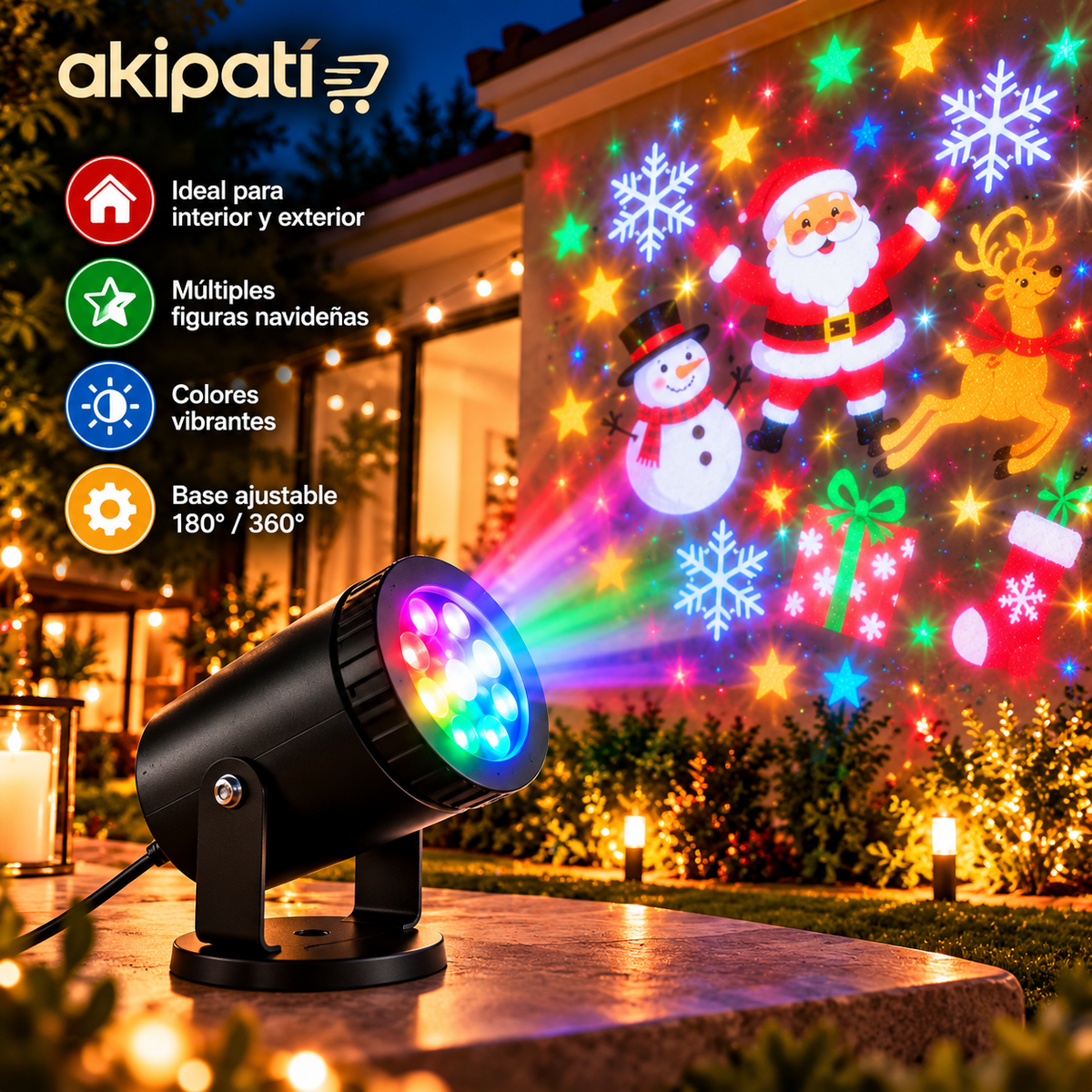 FestiLight™ Proyector Navideño OFERTA 2x1