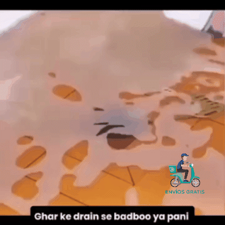 Polvo Limpiador De Drenaje 3x1