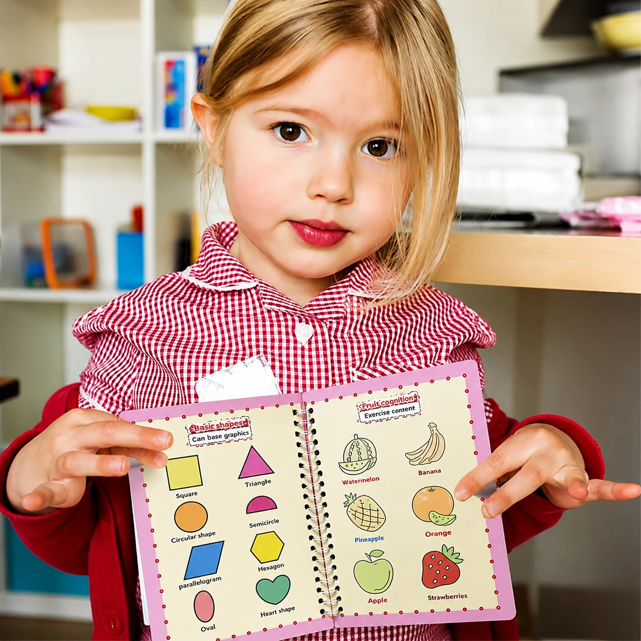 Set 5 Cuadernos Mágicos Reutilizables para Niños – Caligrafía, Matemáticas e Inglés